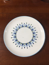 Load image into Gallery viewer, Vintage 1950s Mid Century Modern Stetson Marcrest Swiss Chalet Alpine Set of 4 Chop Plates