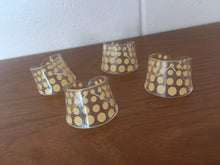 Load image into Gallery viewer, Vintage 1980s Post Modern Lucite Polka Dotted Fish Rings • Set of 4