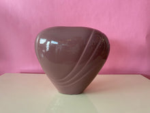 Load image into Gallery viewer, Vintage 80s Large Ceramic Pink Vase