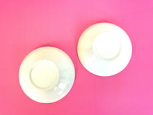 Load image into Gallery viewer, Vintage Pair of 1960s My Blue Heaven Atomic Berry or Dessert or Fruit Bowls by Royal China USA