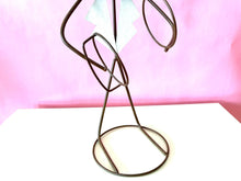 Load image into Gallery viewer, Vintage 1980s Man in Tuxedo Wrought Iron Wine Bottle Holder