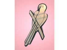 Load image into Gallery viewer, Vintage 1980s Post Modern Parrot Mirror