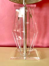 Load image into Gallery viewer, Vintage 80s Modern Lucite Lamp