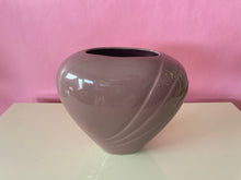 Load image into Gallery viewer, Vintage 80s Large Ceramic Pink Vase