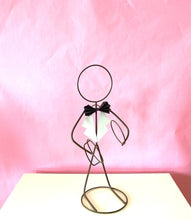 Load image into Gallery viewer, Vintage 1980s Man in Tuxedo Wrought Iron Wine Bottle Holder