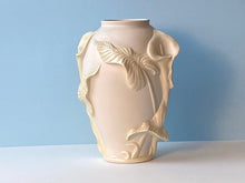 Load image into Gallery viewer, Vintage Arts + Crafts Calla Lily Pottery Studio Vase