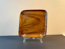 Load image into Gallery viewer, Vintage Monkey Pod Square Dish Tray