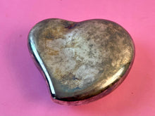 Load image into Gallery viewer, Vintage 90s Godinger Silver Art Co. Heart Shaped Jewelry Box with Velvet Lining