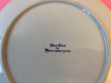 Load image into Gallery viewer, Vintage Chinoiserie Blue Bird Dinner Dish by The Haldon Group