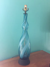 Load image into Gallery viewer, Vintage 1960s Mid Century Murano Glass Table Lamp
