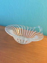 Load image into Gallery viewer, Vintage Mid Century Modern 1960s Art Glass Decorative Bowl
