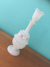 Load image into Gallery viewer, Vintage 1930 Bristol Blown Glass Decanter With Shot Glass Stopper
