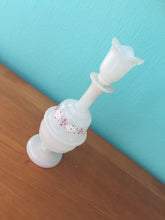 Load image into Gallery viewer, Vintage 1930 Bristol Blown Glass Decanter With Shot Glass Stopper
