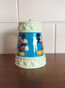 Vintage 1990s Walt Disney Store Official Mickey Mouse Coffee Mug Tankard NIB