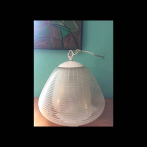 Vintage 1960s Hanging Double Shade Hanging Lamp