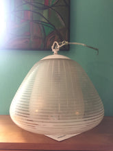 Load image into Gallery viewer, Vintage 1960s Hanging Double Shade Hanging Lamp
