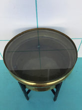 Load image into Gallery viewer, Vintage 1970s Chinoiserie Large Brass Planter or Side Table In The Style of Henredon
