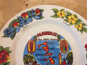 Vintage 1970s Souvenir Monkey Ceramic Dish From Hawaii