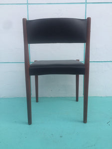 Vintage 1960s Mid Century Modern J.L. Moller Teak Chair Dining or Desk Made In Denmark
