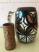 Load image into Gallery viewer, Vintage Ceramic Tapa Print Mug from Lotsa Pots Hawaii
