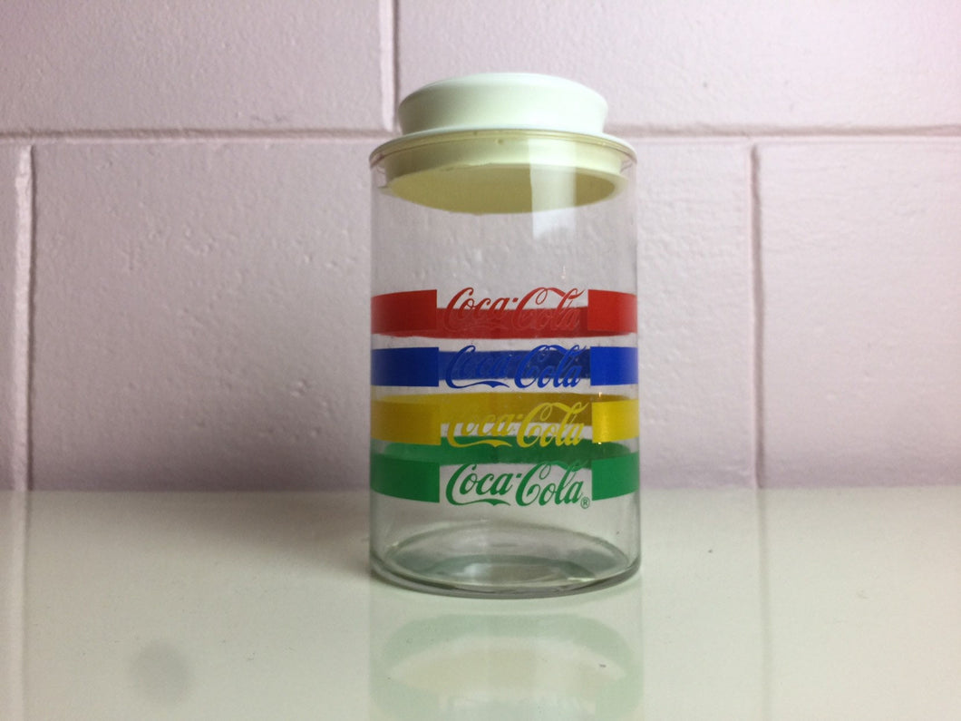 Retro Super Groovy 1980s Coke Canister