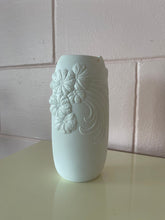 Load image into Gallery viewer, Vintage Mid Century Matte White Porcelain Vase By AK Kaiser West Germany Modernist Home Decor
