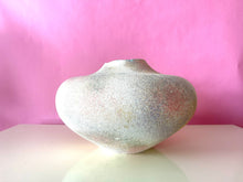 Load image into Gallery viewer, Vintage 1994 Pink Rainbow Retro Mod Large Ceramic Vase 164 By Royal Haeger
