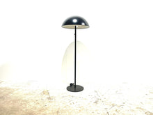 Load image into Gallery viewer, Vintage 80s Black Mushroom Top Floor Lamp
