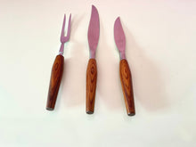 Load image into Gallery viewer, Vintage Mid Century Modern Mode Danish Carving Set
