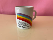 Load image into Gallery viewer, Vintage 1984 Avon Rainbow Happiness Mug

