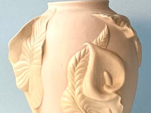 Vintage Arts + Crafts Calla Lily Pottery Studio Vase