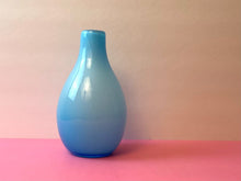 Load image into Gallery viewer, Vintage Tall Light Blue Cloud Vase
