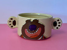 Load image into Gallery viewer, Vintage 1980s Ceramic Bear Soup Mug by Kersten Bros
