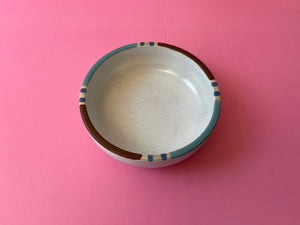 Vintage Dansk Mesa White Sand Coupe Bowl