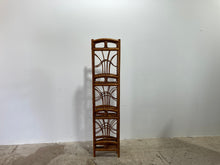 Load image into Gallery viewer, Vintage 1970s Italian Bamboo Three Panel Room Divider Screen
