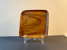 Load image into Gallery viewer, Vintage Monkey Pod Square Dish Tray
