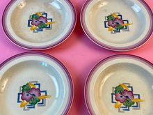 Load image into Gallery viewer, Vintage 1930s Art Deco Set of Four Bowls by Ridgways England Pottery Ophidia Ware
