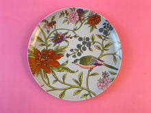 Load image into Gallery viewer, Vintage Chinoiserie Blue Bird Dinner Dish by The Haldon Group
