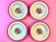 Load image into Gallery viewer, Vintage 1930s Art Deco Set of Four Bowls by Ridgways England Pottery Ophidia Ware

