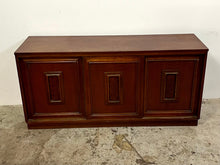 Load image into Gallery viewer, Vintage Mid Century Modern Walnut Slide Front Sideboard or Credenza
