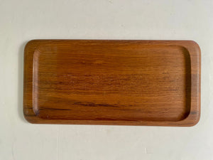 Vintage 60s Trio of Danish Teak Nesting Serving Trays by Digsmed