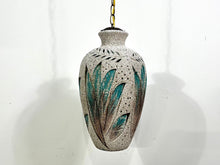 Load image into Gallery viewer, Vintage 60s Mid Century Modern Ceramic Swag Lamp

