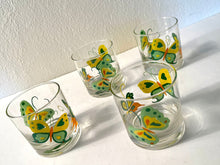 Load image into Gallery viewer, Vintage 1960s Butterfly Glasses Set of 6
